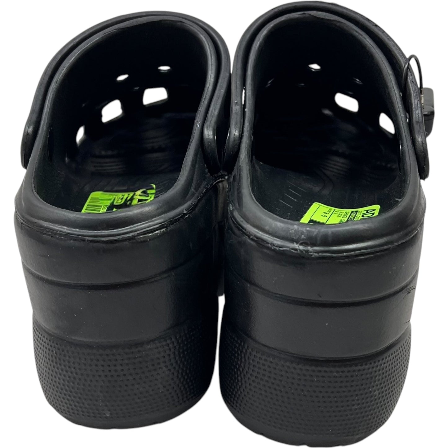 Shoes Sneakers Platform By Crocs In Black, Size: 8.5