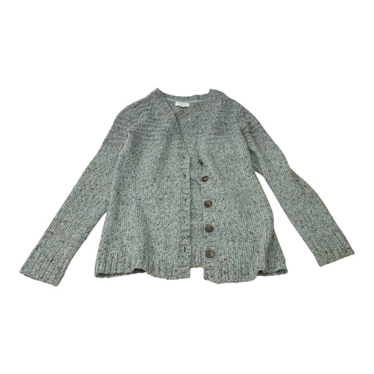 Sweater Cardigan By Charter Club In Grey, Size: S