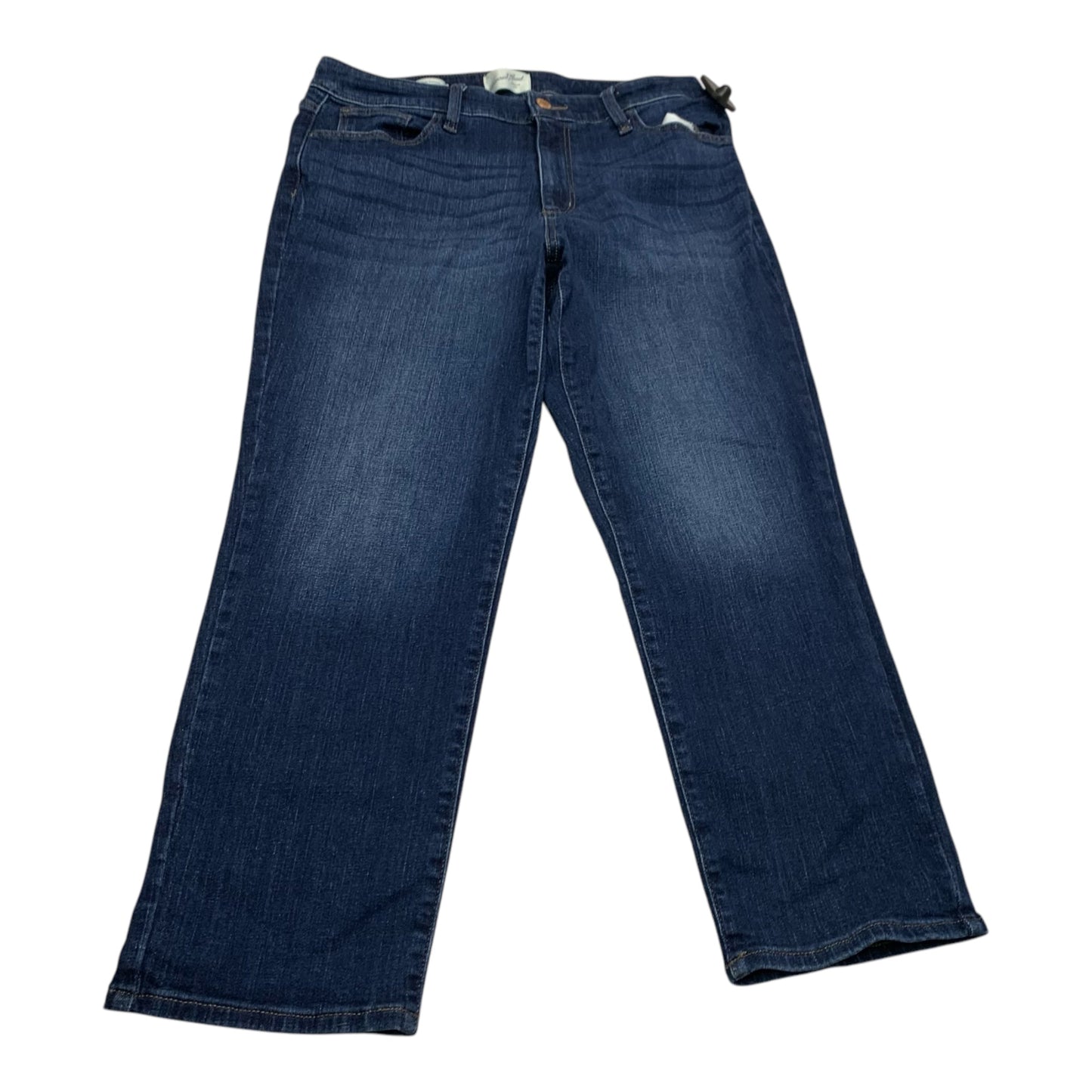 Jeans Straight By Universal Thread In Blue Denim, Size: 12