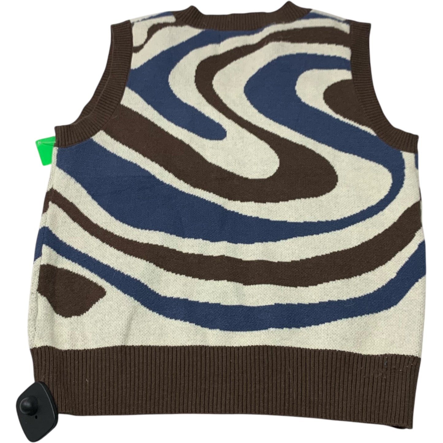 Vest Sweater By Willow and Wind In Multi-colored, Size: M