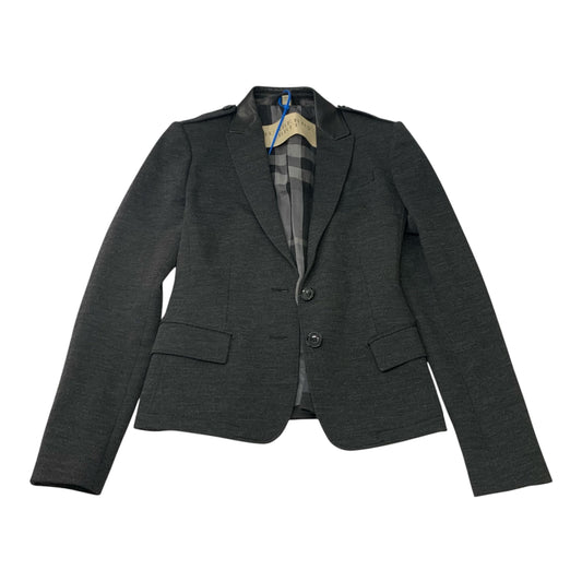 Blazer Luxury Designer By Burberry In Black, Size: S