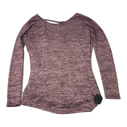 Top Long Sleeve By Athleta In Red, Size: Xs