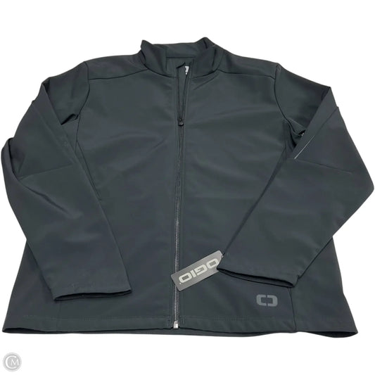 Jacket Utility By Clothes Mentor In Black, Size: L