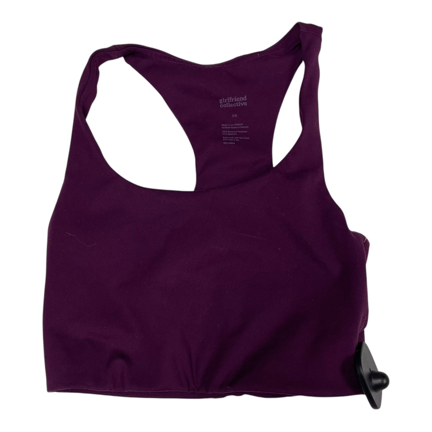 Athletic Bra By Girlfriend Collective In Purple, Size: Xs