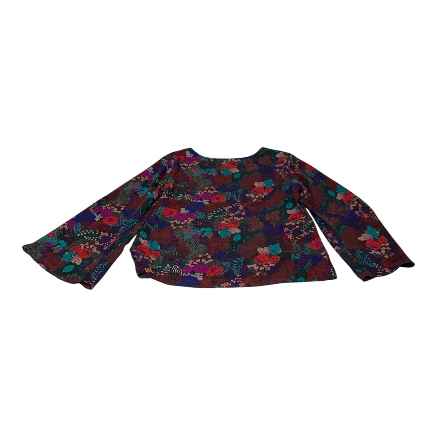 Blouse Long Sleeve By Violet And Claire In Multi-colored, Size: M