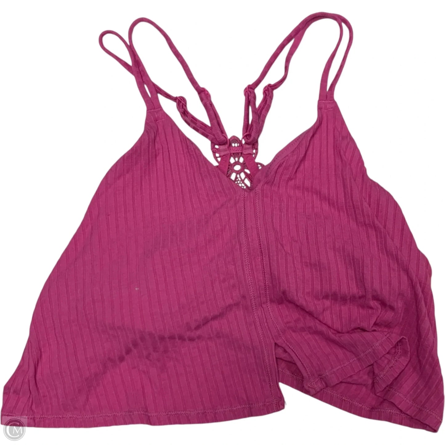 Top Sleeveless By Aerie In Pink, Size: L