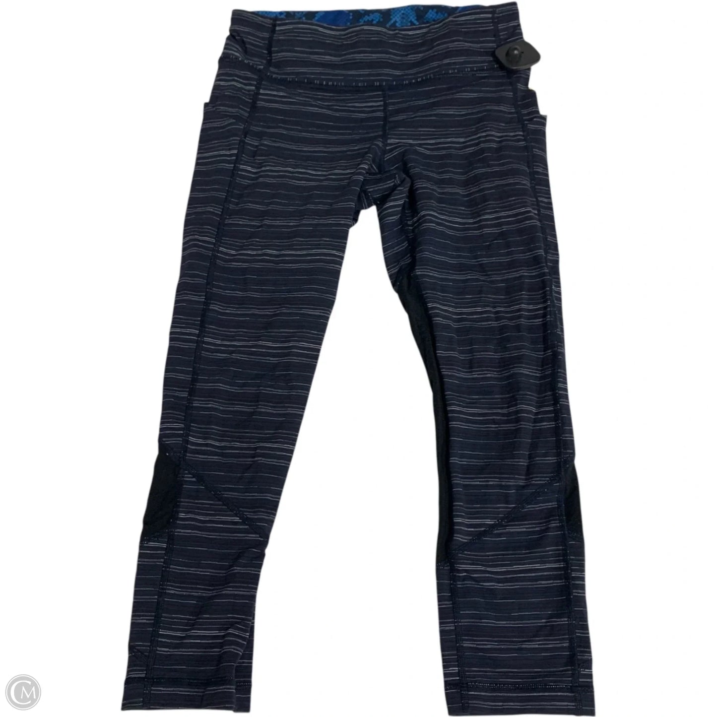 Athletic Leggings Capris By Lululemon In Blue, Size: 6