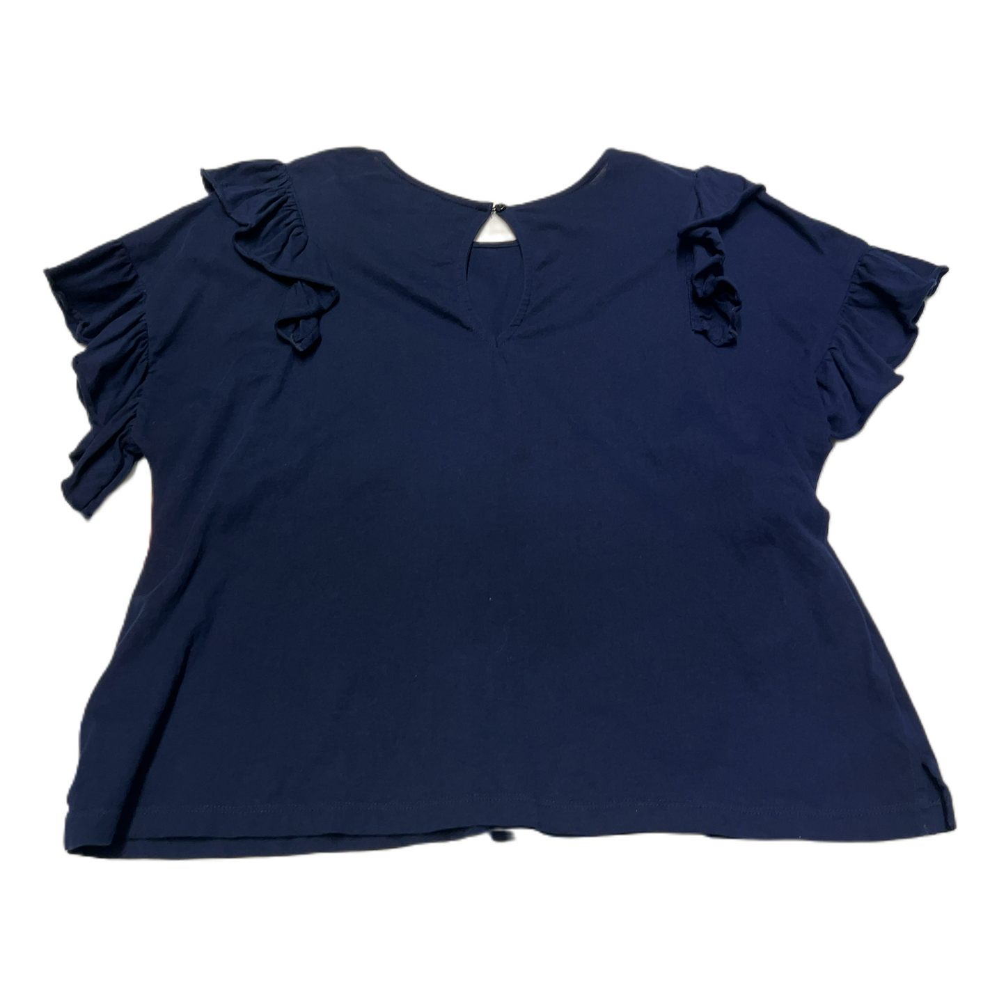 Top Short Sleeve By Kaari Blue  Size: L