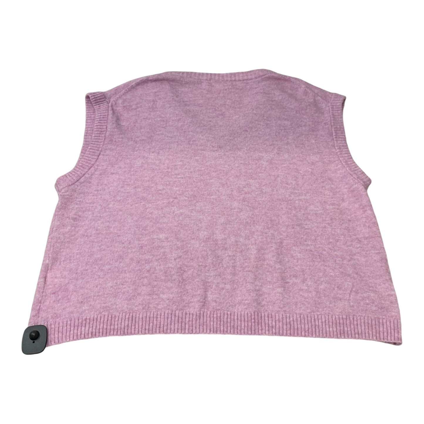 Vest Sweater By H&m In Purple, Size: M