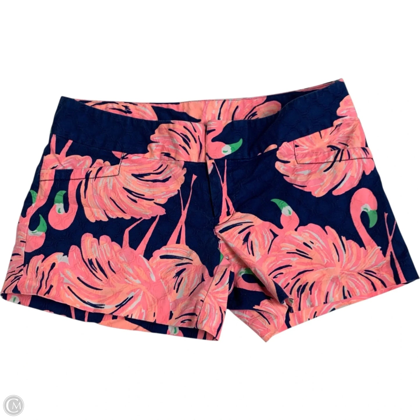 Shorts Designer By Lilly Pulitzer In Blue & Pink, Size: 0