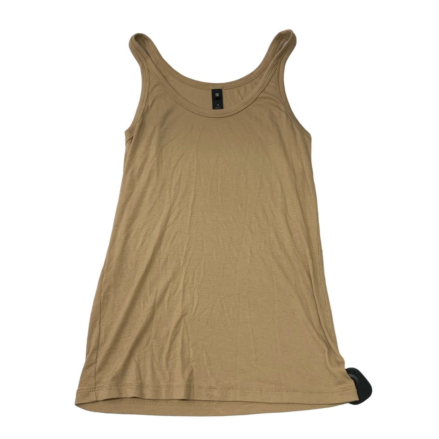 Tank Top Designer By Adriano Goldschmied In Tan, Size: M