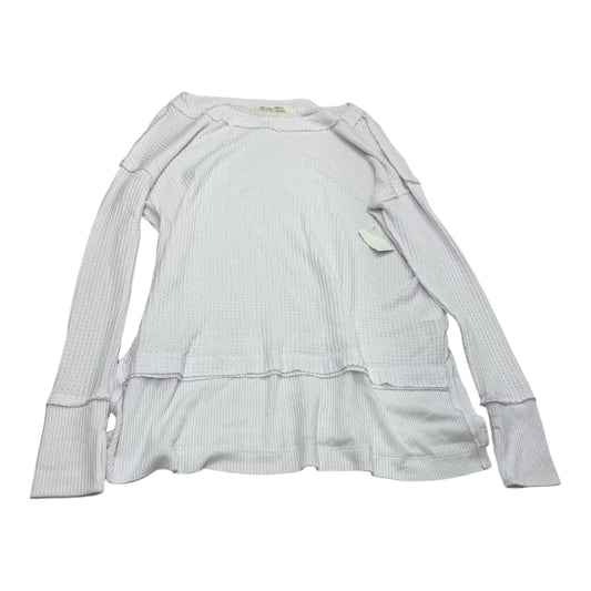 Top Long Sleeve By We The Free In White, Size: S