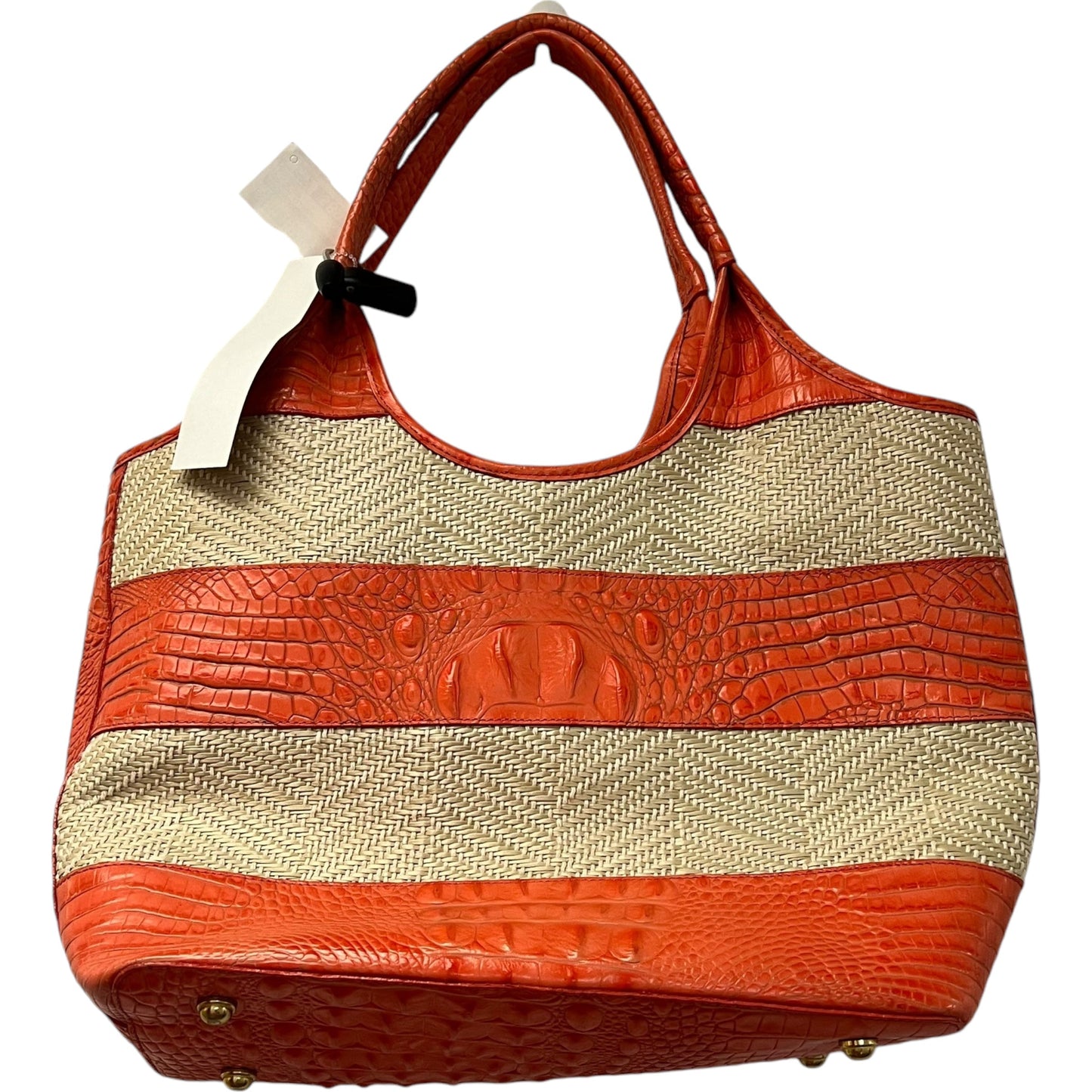 Handbag Designer By Brahmin, Size: Medium