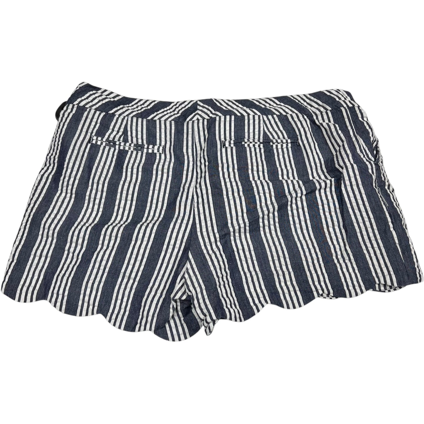 Shorts By Crown And Ivy In Blue & White, Size: 10petite