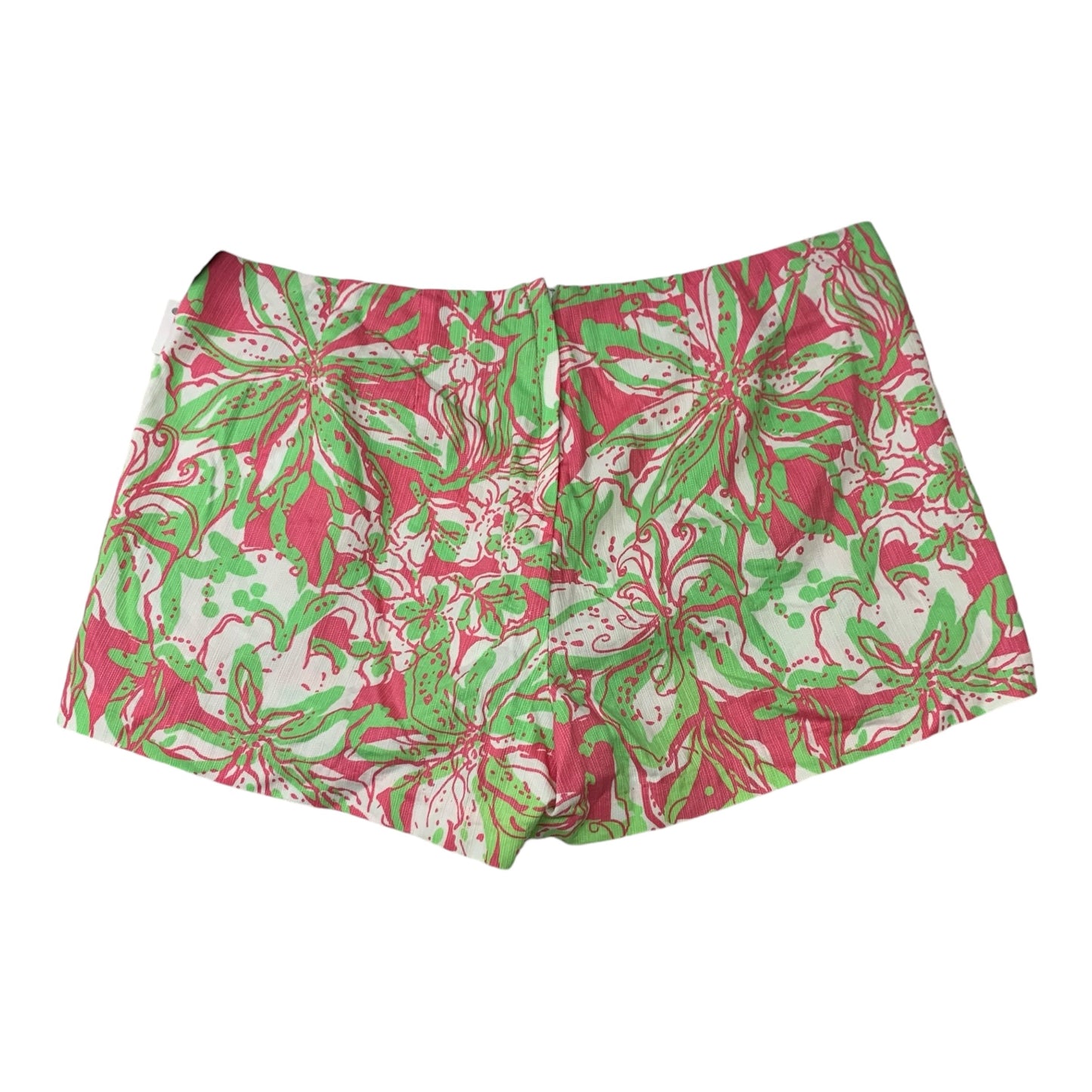 Shorts Designer By Lilly Pulitzer In Green & Pink, Size: 6