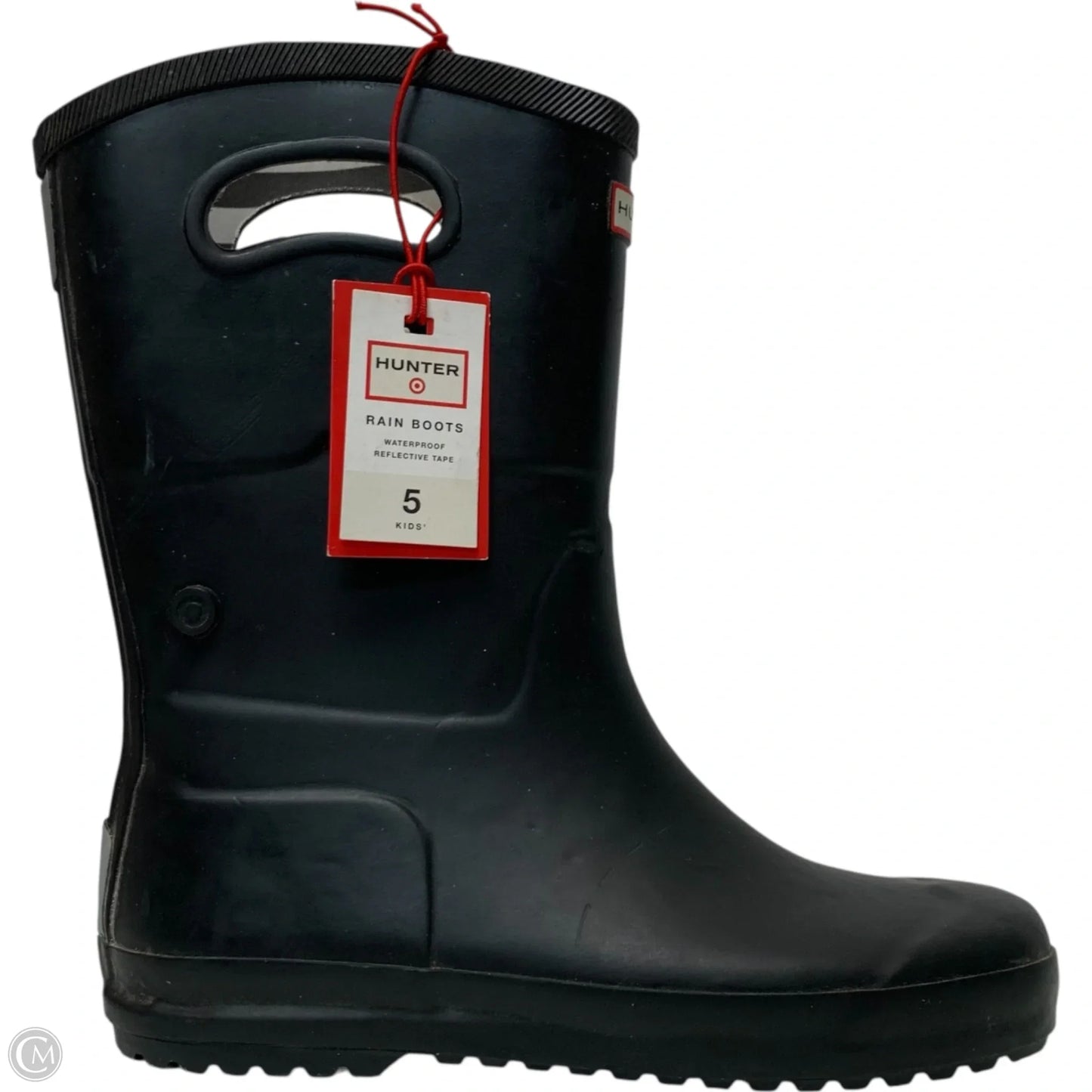Boots Designer By Hunter In Black, Size: 5
