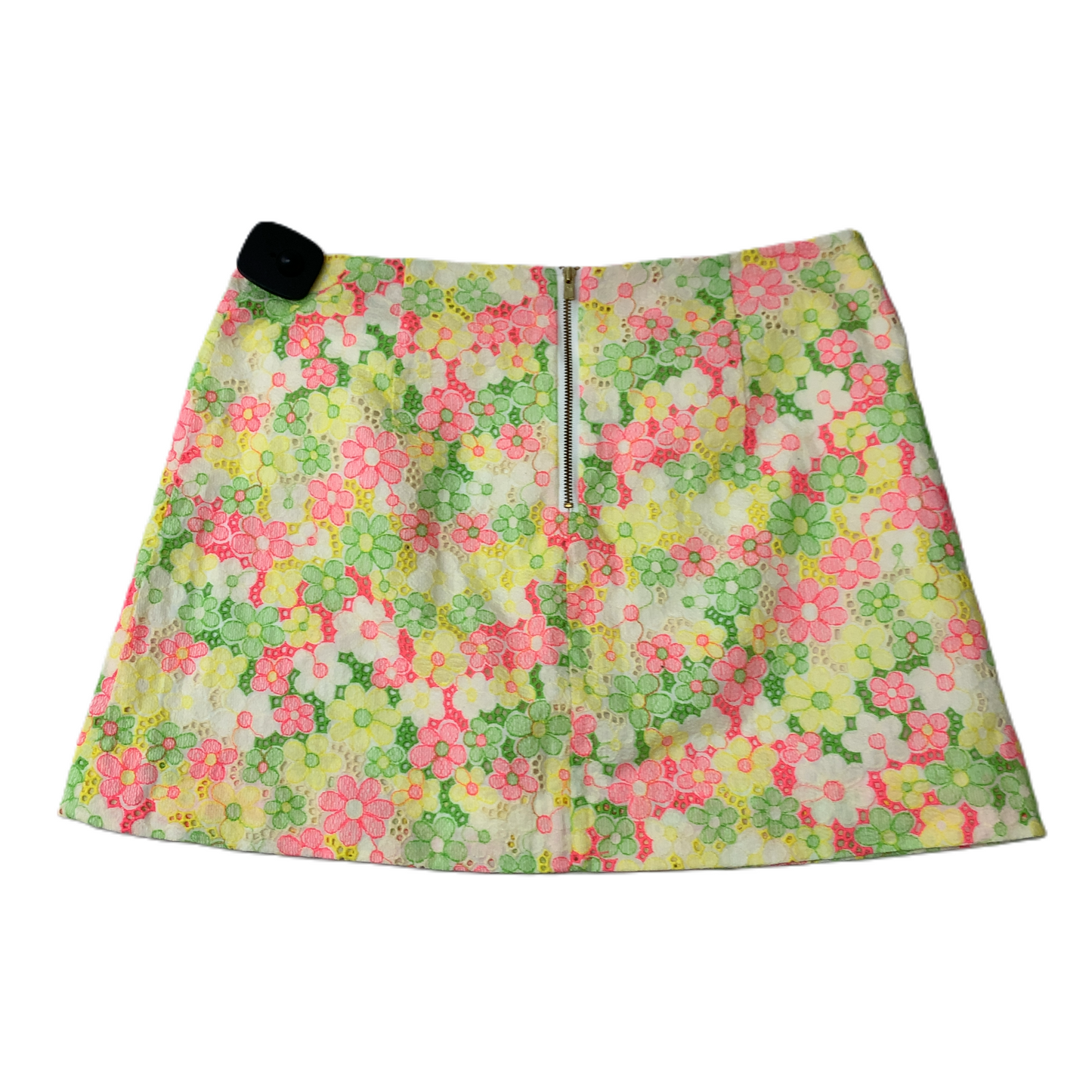 Pink & Yellow  Skirt Designer By Lilly Pulitzer  Size: S