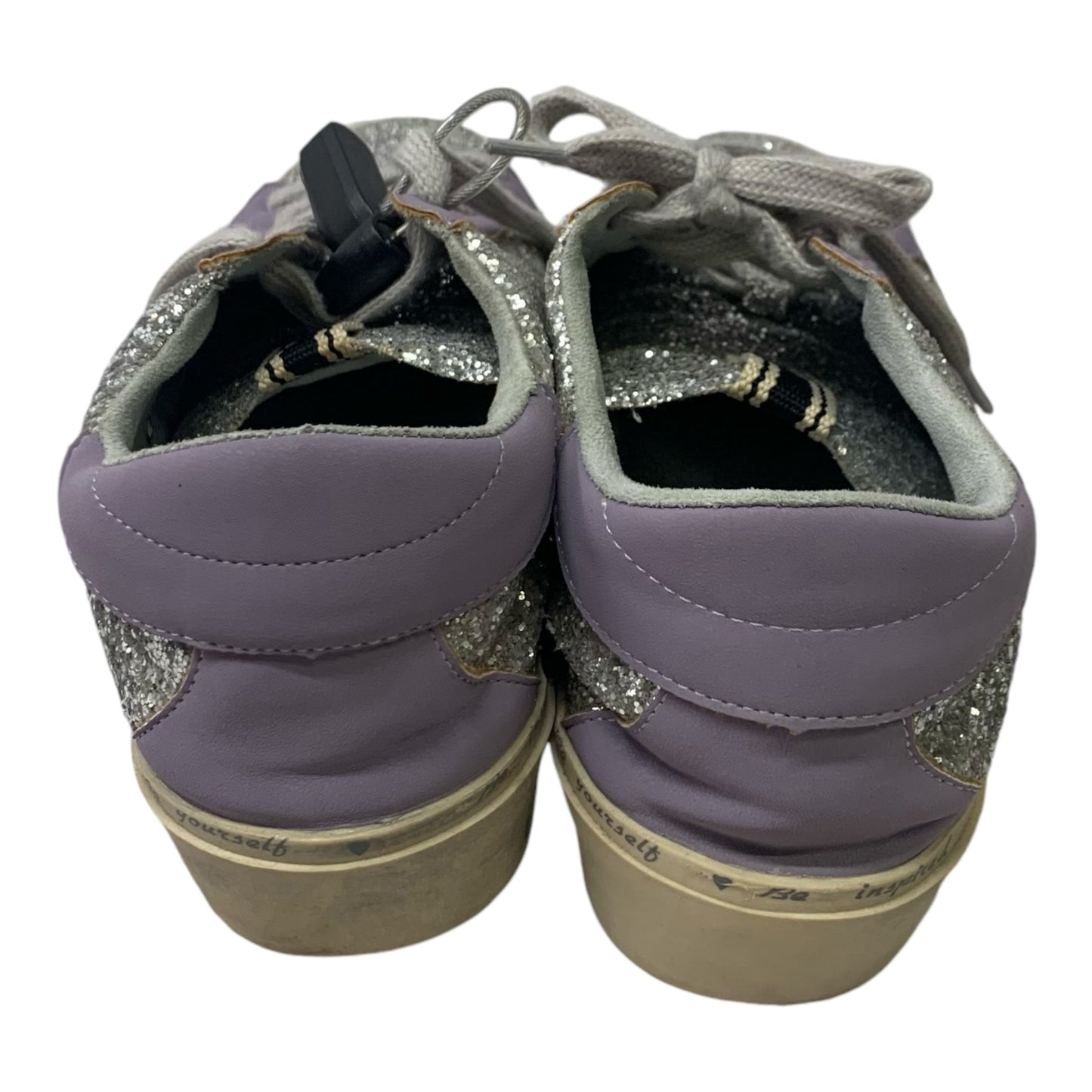 Shoes Sneakers By Shu Shop In Purple & Silver, Size: 8