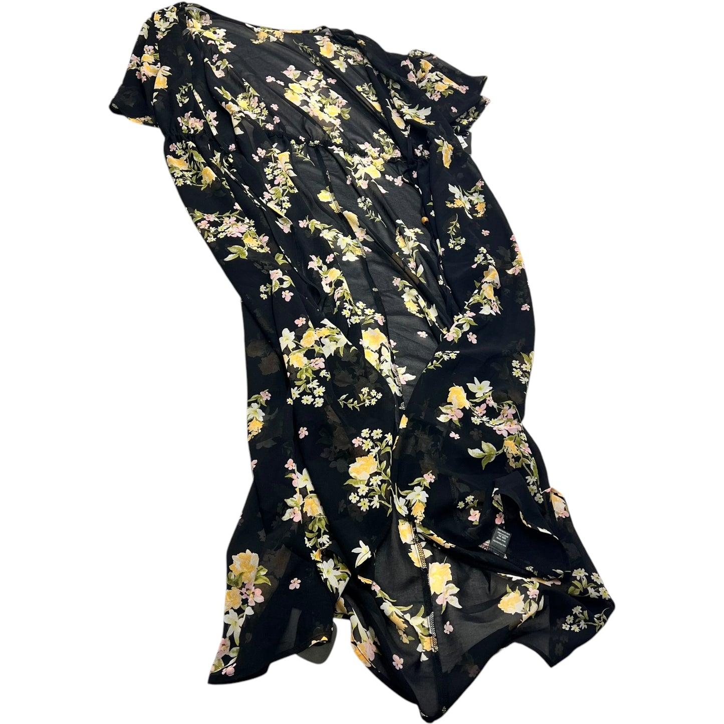 Kimono By 3rd + Malt In Black, Size: 2x