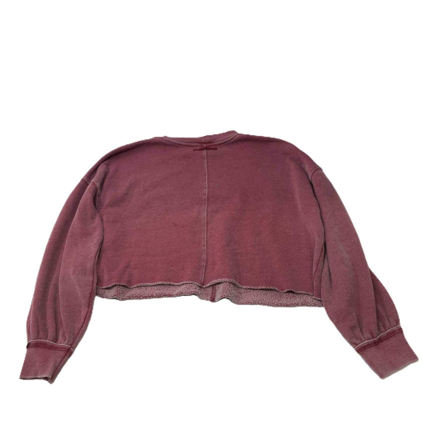 Red  Sweatshirt Crewneck By Free People  Size: M