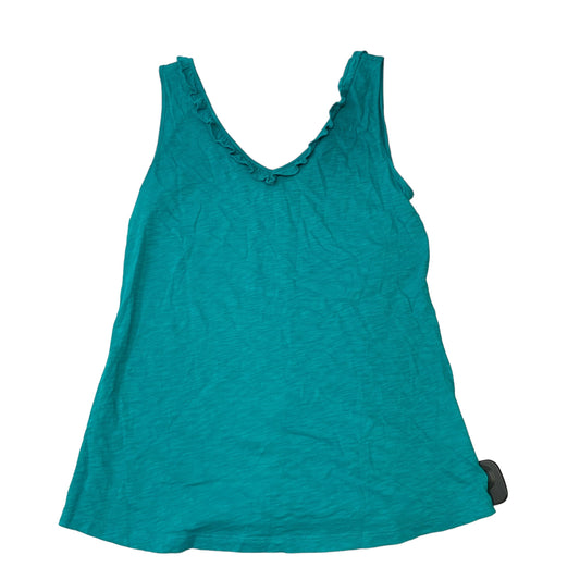 Top Sleeveless Designer By Lilly Pulitzer In Teal, Size: Xs