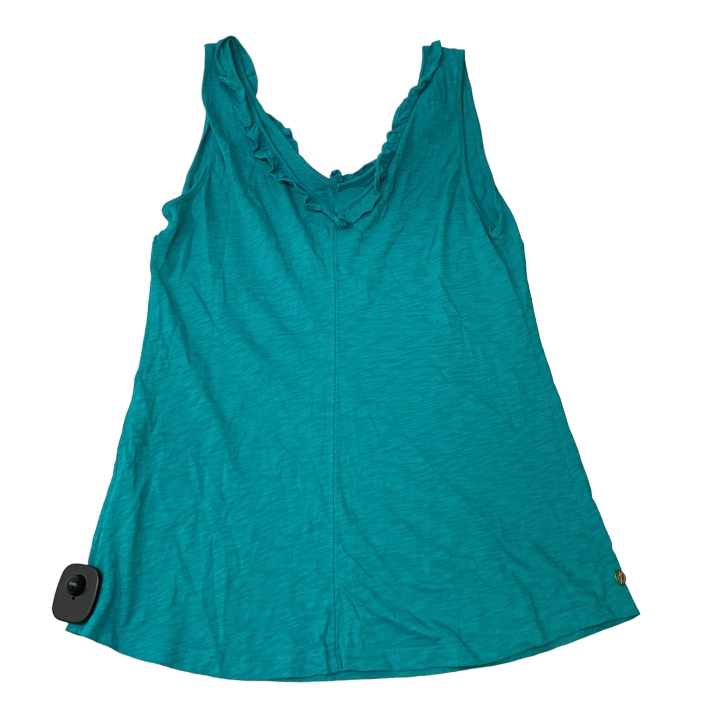 Top Sleeveless Designer By Lilly Pulitzer In Teal, Size: Xs