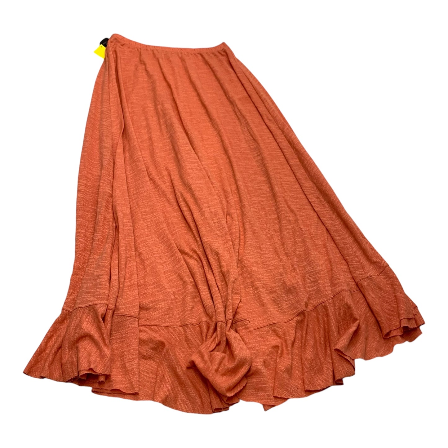 Skirt Maxi By Free People In Orange, Size: M