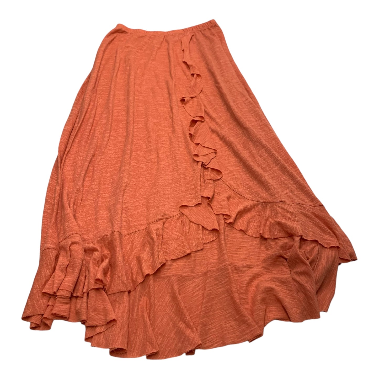 Skirt Maxi By Free People In Orange, Size: M