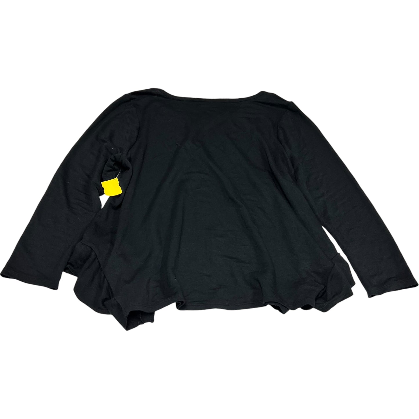 Top Long Sleeve By Lane Bryant In Black, Size: Xl