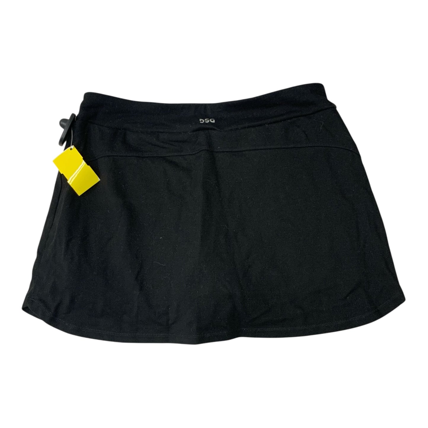 Athletic Skort By Dsg Outerwear In Black, Size: L