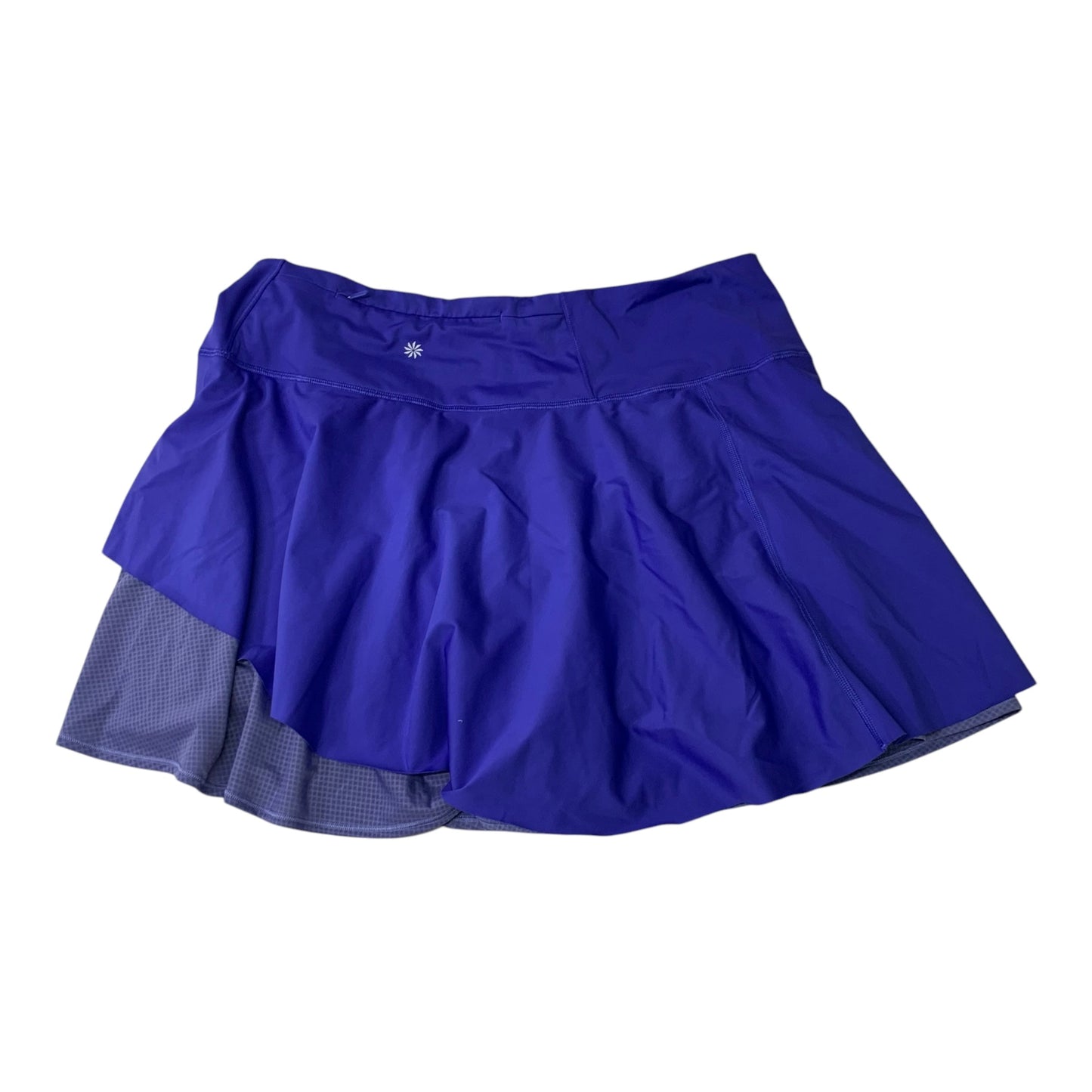 Athletic Skort By Athleta In Purple, Size: Xl