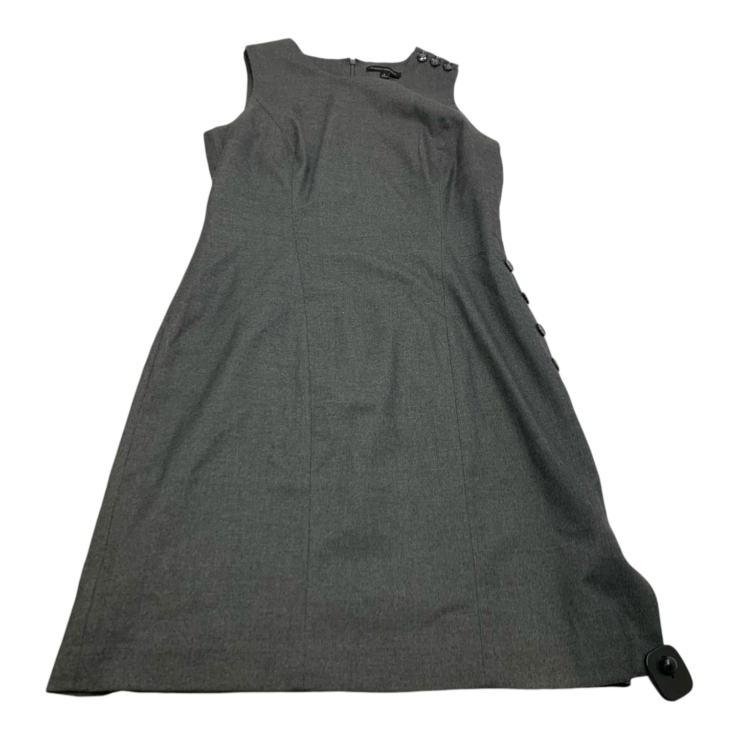 Dress Work By Banana Republic In Grey, Size: M