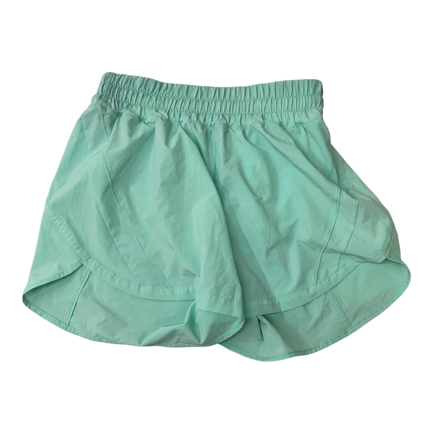 Athletic Shorts By Lululemon In Green, Size: S