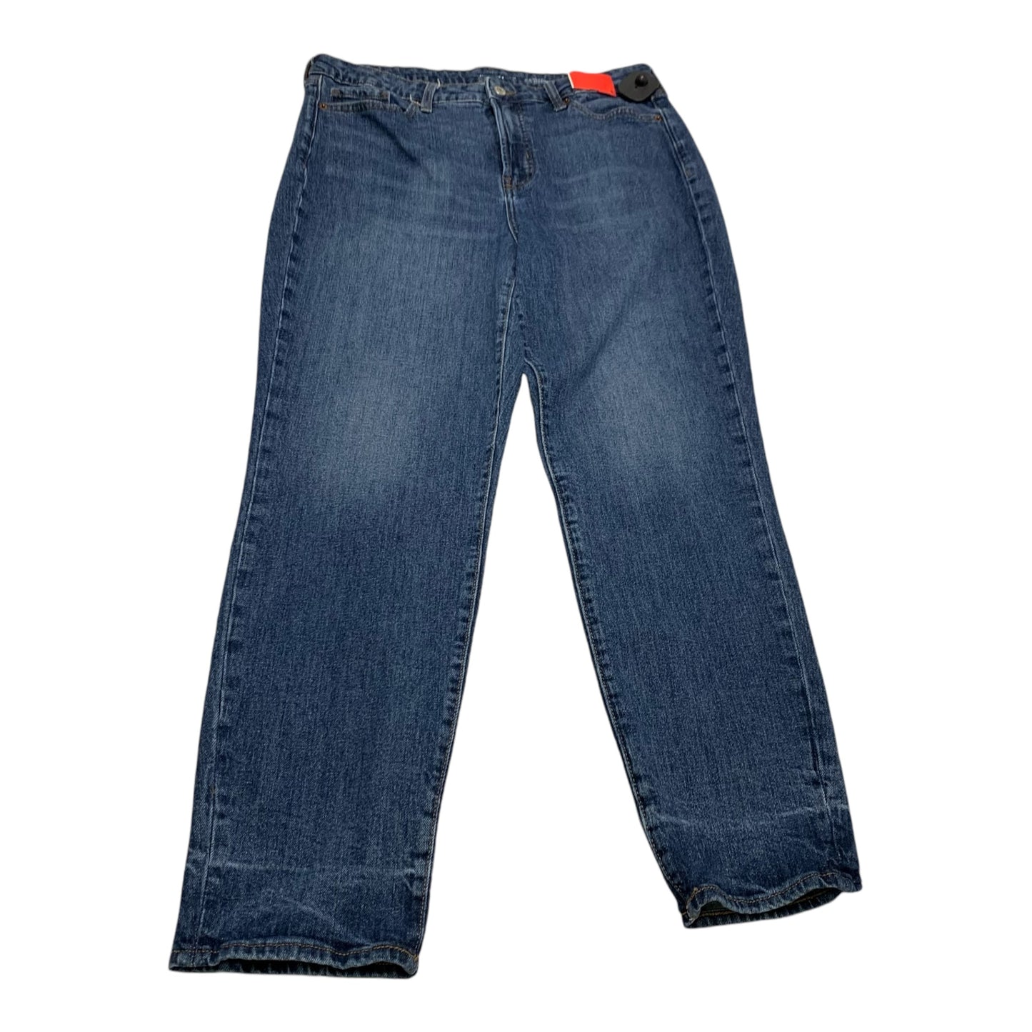 Jeans Straight By Old Navy In Blue Denim, Size: 14