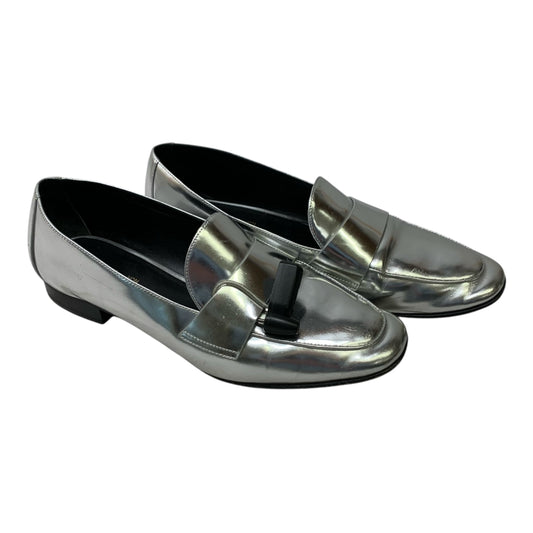 Shoes Designer By Diane Von Furstenberg In Silver, Size: 8.5