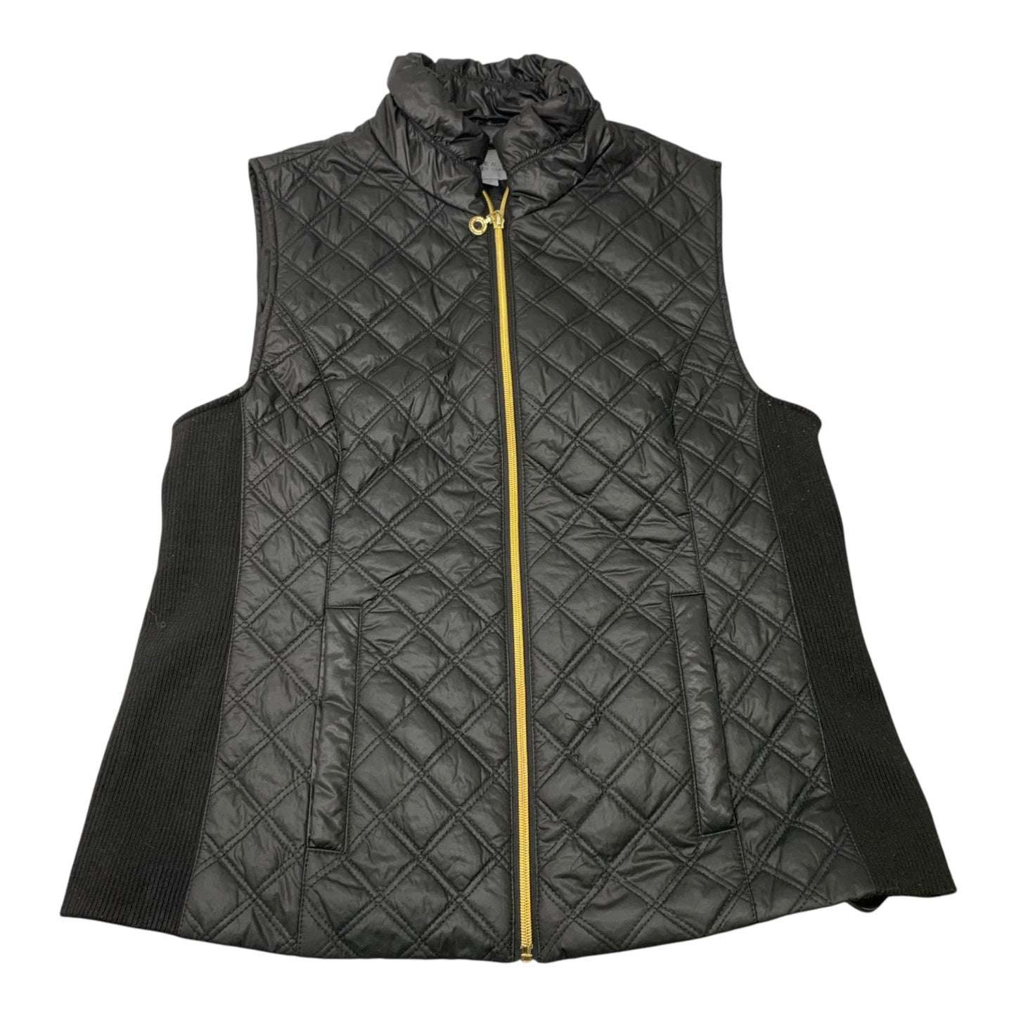 Vest Puffer & Quilted By Marc New York In Black, Size: L