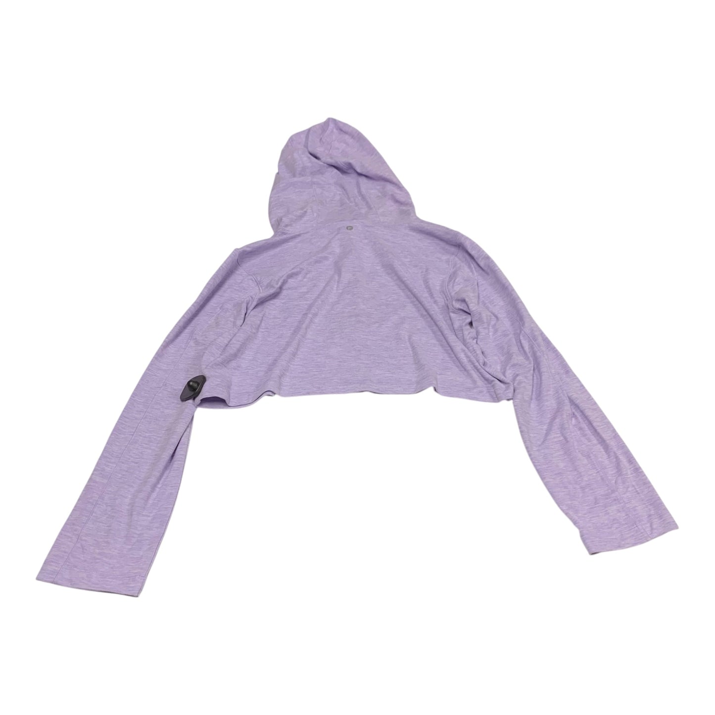 Athletic Top Long Sleeve Hoodie By 90 Degrees By Reflex In Purple, Size: M