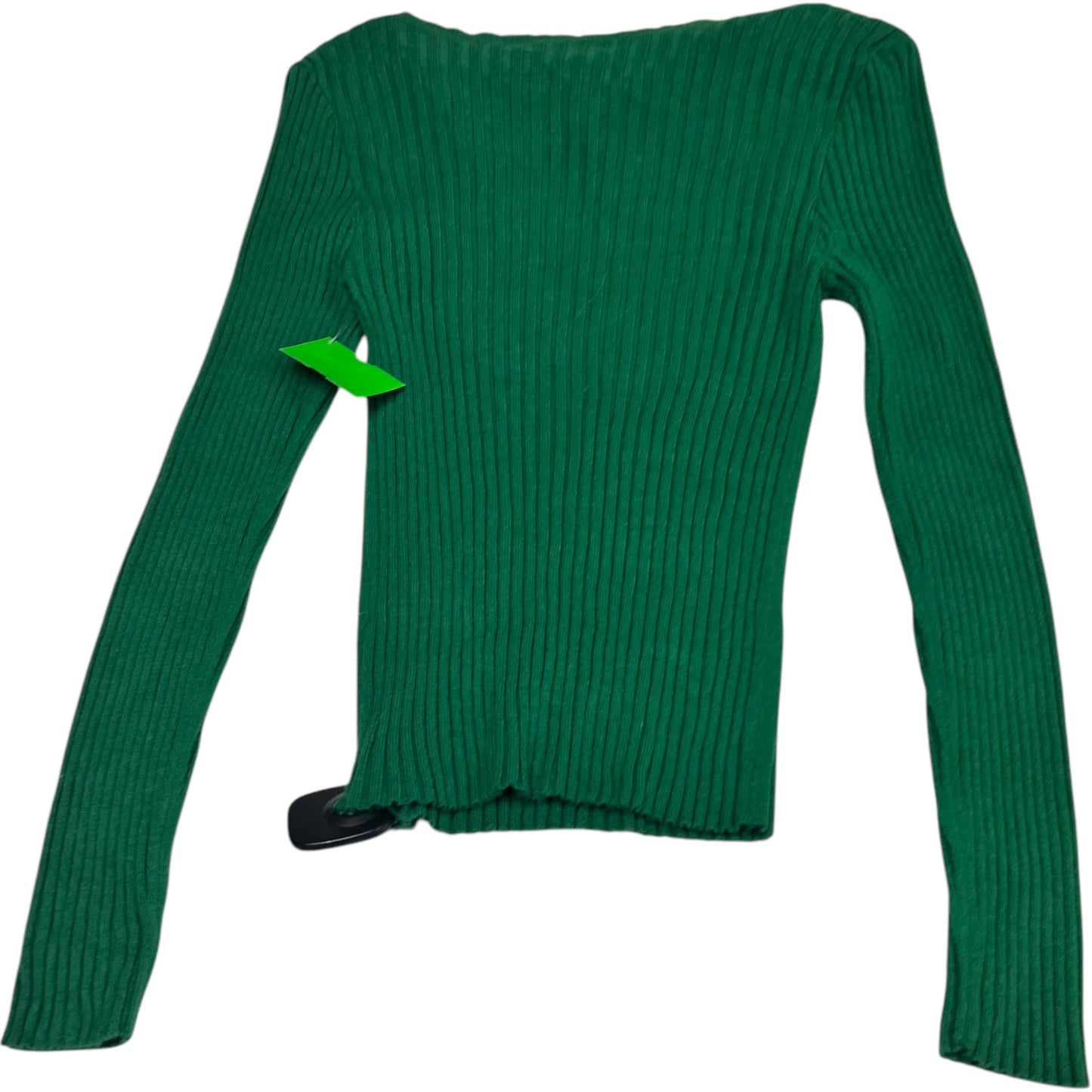 Top Long Sleeve By Shein In Green, Size: S