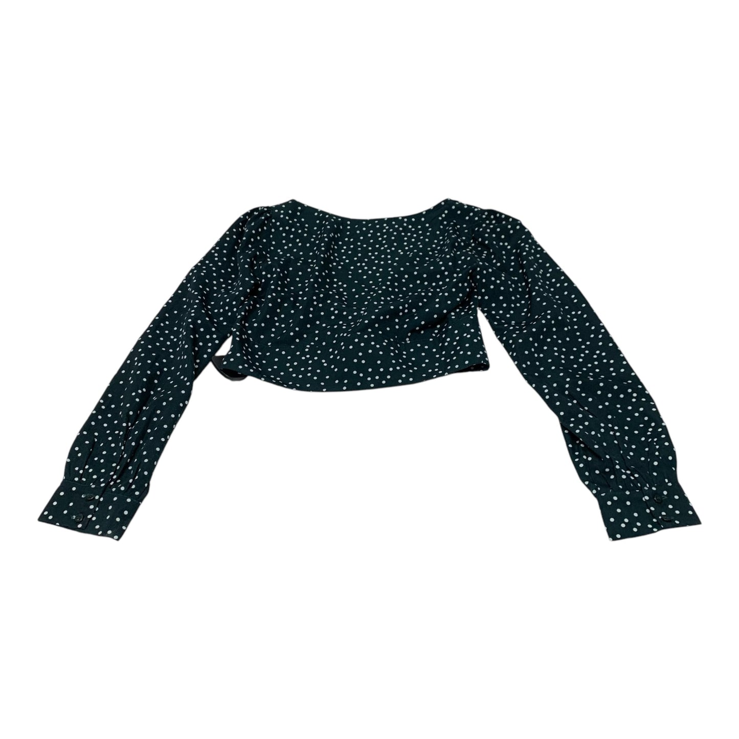 Top Long Sleeve By Lulus In Green, Size: S