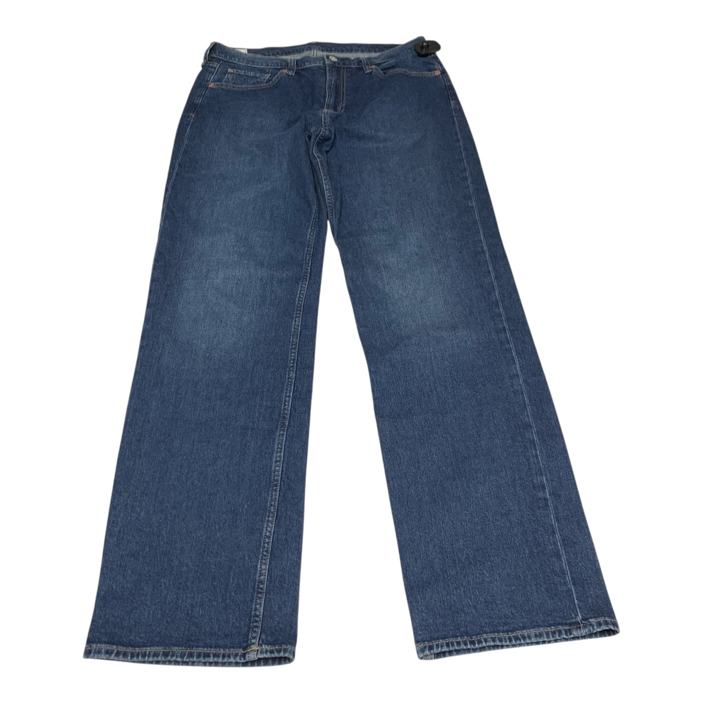 Jeans Straight By Gap In Blue Denim, Size: 10