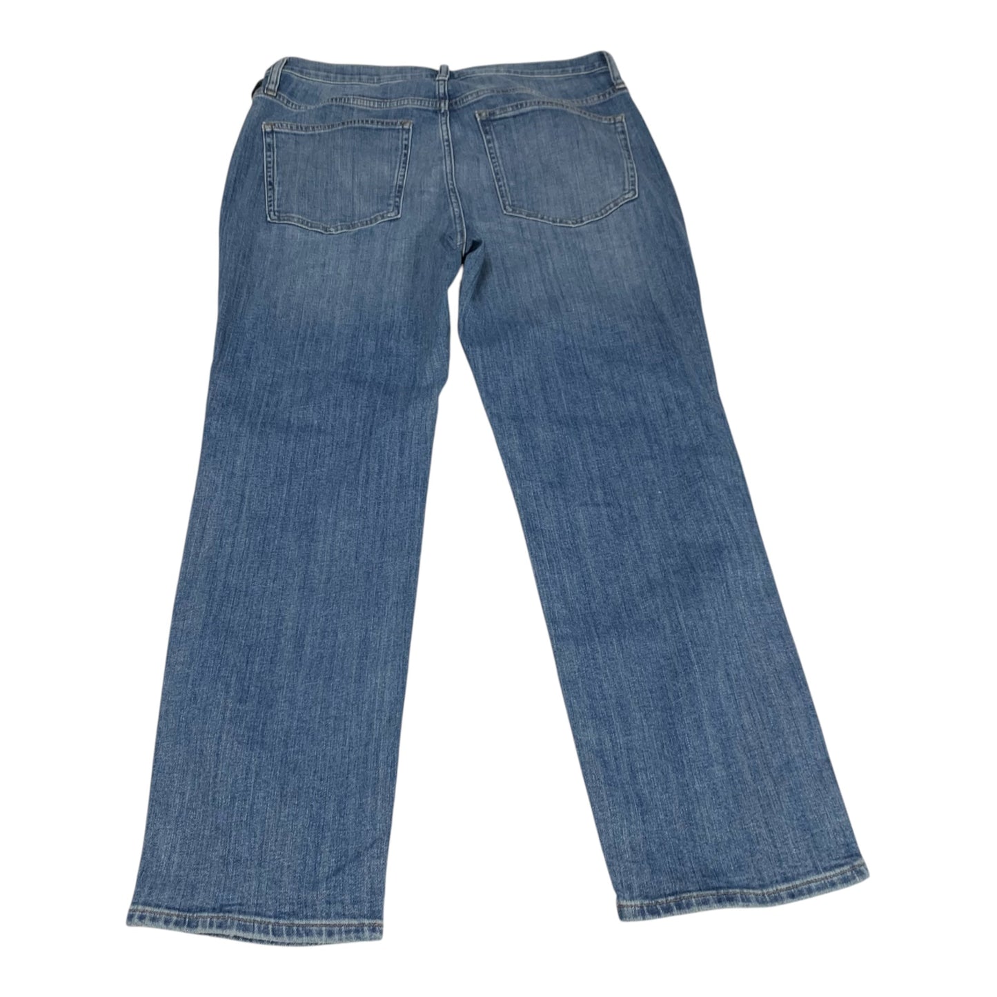 Jeans Straight By J. Crew In Blue Denim, Size: 12