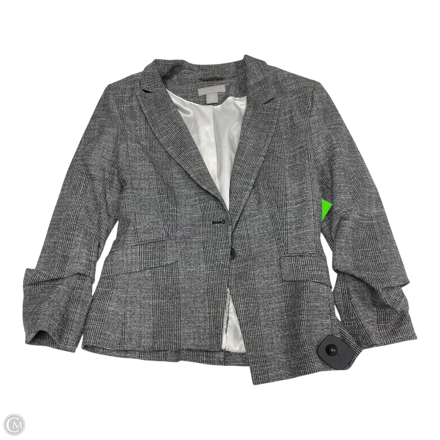 Blazer By H&m In Grey, Size: Xs