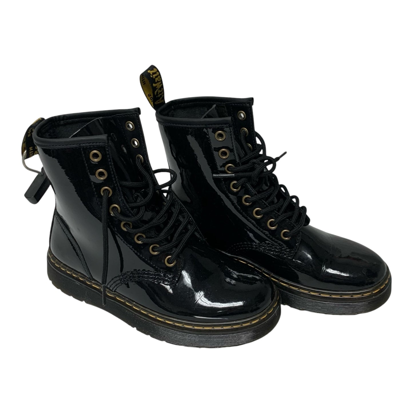 Boots Combat By Dr Martens In Black, Size: 6