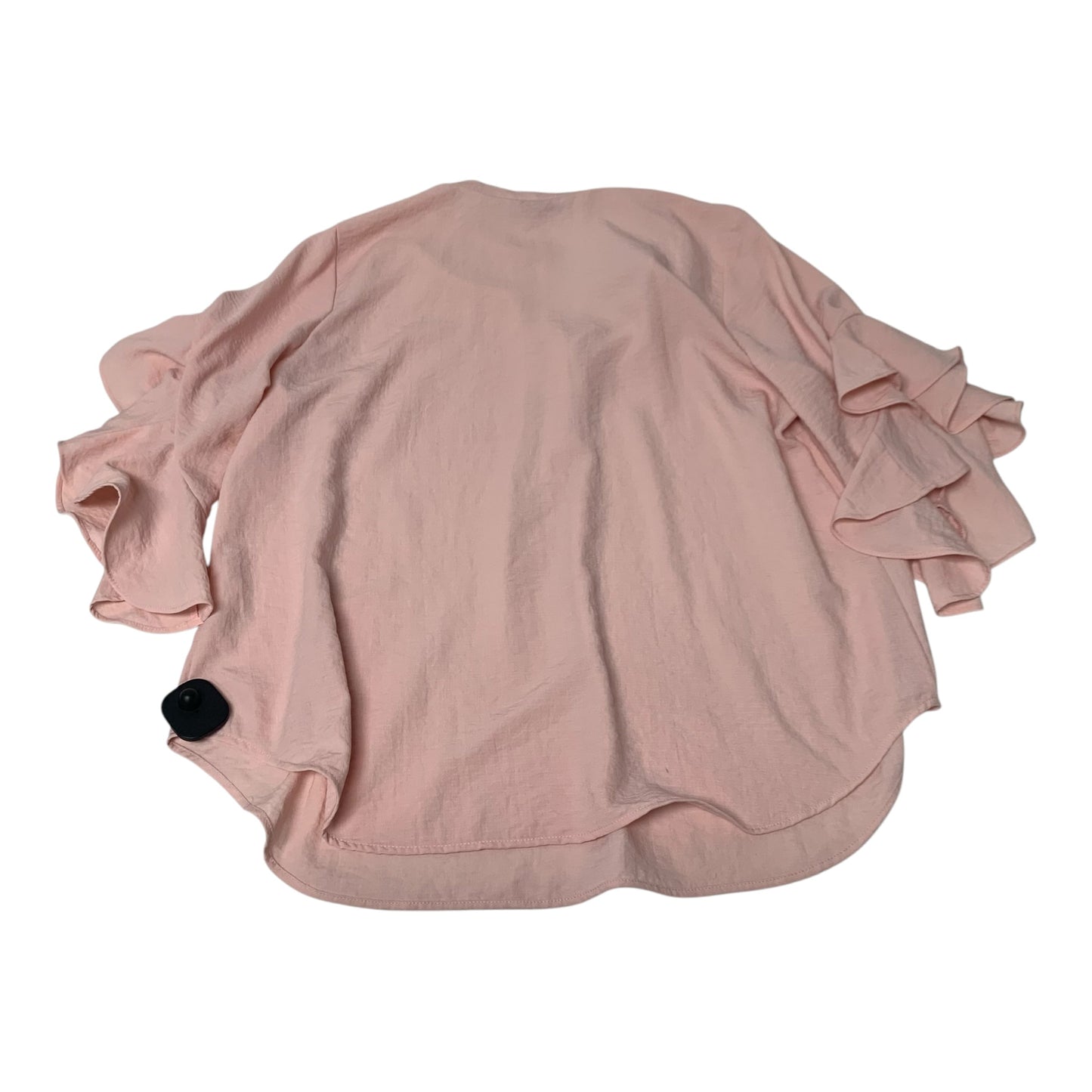 Top 3/4 Sleeve By Vince Camuto In Pink, Size: 1x