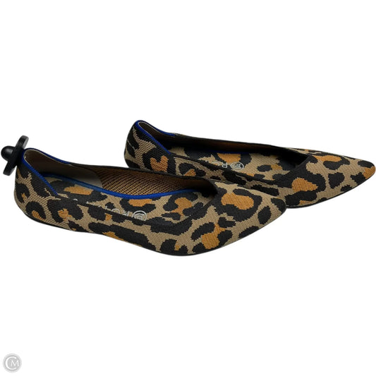 Shoes Flats By Rothys In Animal Print, Size: 9