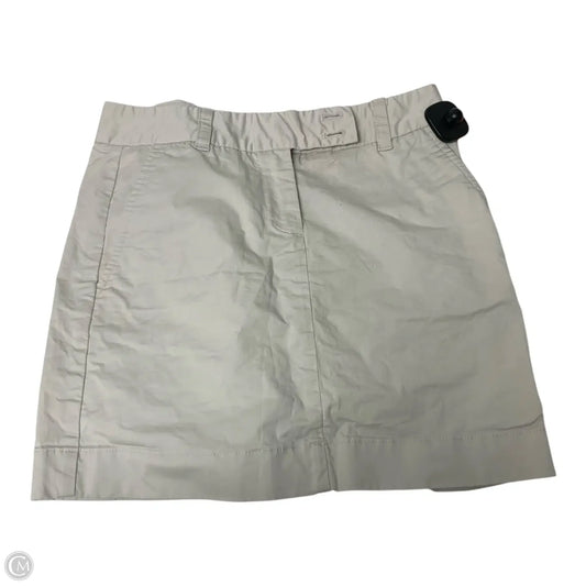 Skirt Mini & Short By Vineyard Vines In Beige, Size: 0