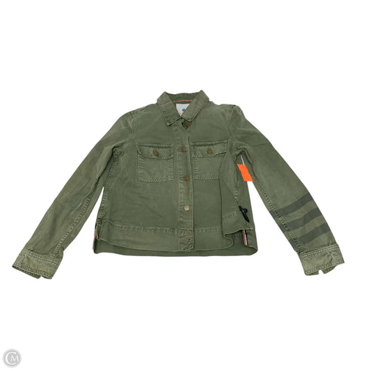 Jacket Denim By Sundry In Green Denim, Size: Xs