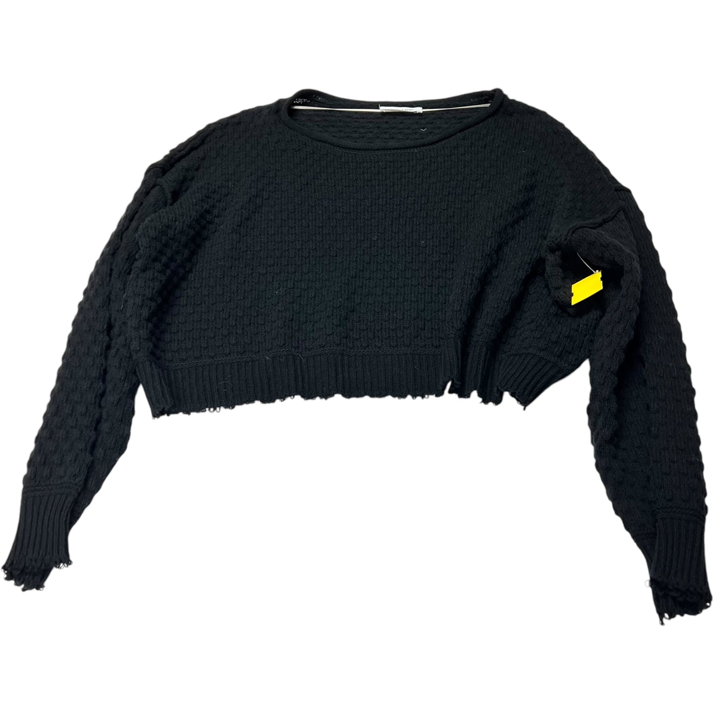 Sweater By Double Zero In Black, Size: 1x