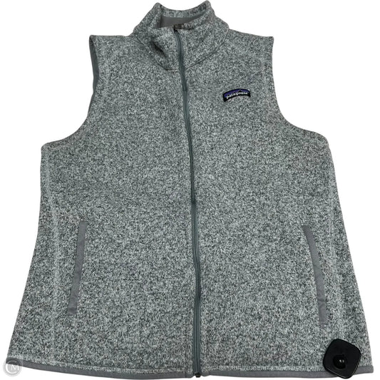 Vest Fleece By Patagonia In Grey, Size: L