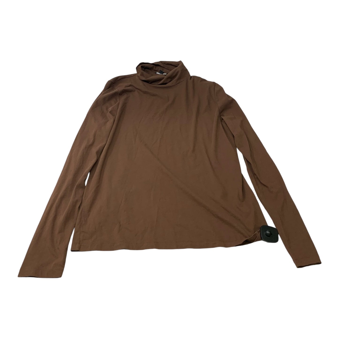 Top Long Sleeve By J. Crew In Brown, Size: 1x